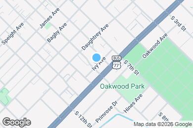 Map image of the property - 811 Ivy Ave