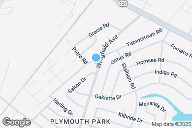 Map image of the property - 1311 Wingfield Ave