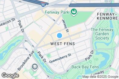 Map image of the property - 1335 Boylston St