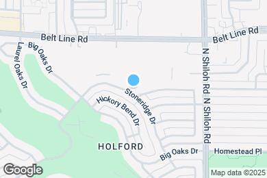 Map image of the property - 2809 Stoneridge Dr