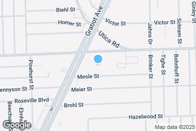 Map image of the property - 18375 Mesle St