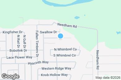 Map image of the property - 9962 Chimney Swift Ln
