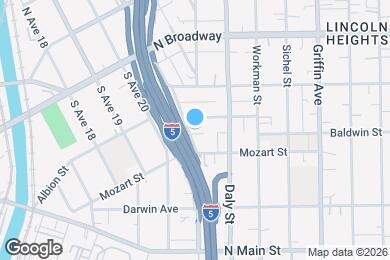 Map image of the property - 2106 Vallejo St