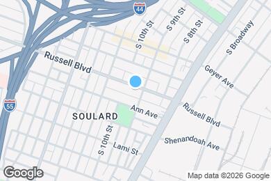 Map image of the property - 906 Russell Blvd