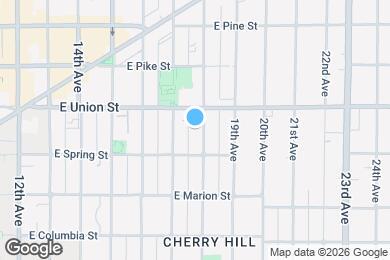 Map image of the property - 1123C 18th Ave