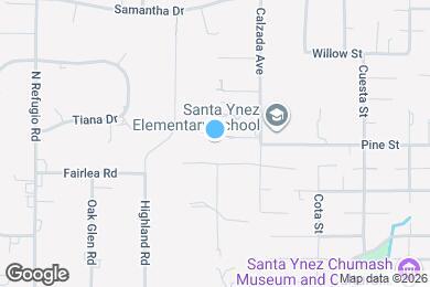 Map image of the property - 1203 Calzada Ave