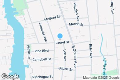 Map image of the property - 45 Laurel St