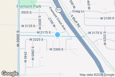 Map image of the property - 2224 S 2685 W
