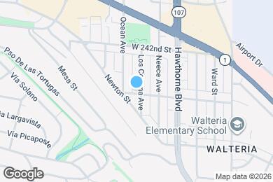 Map image of the property - 24263 Los Codona Ave
