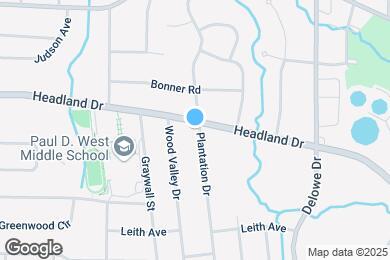 Map image of the property - 2264 Headland Dr