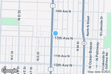Map image of the property - 1305 N J Ter