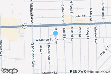 Map image of the property - 1251 W Marion St
