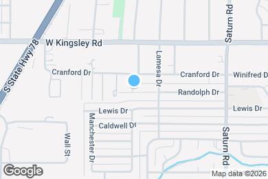 Map image of the property - 1805 Randolph Dr