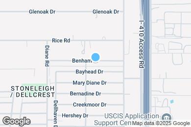 Map image of the property - 5014 Benham Dr