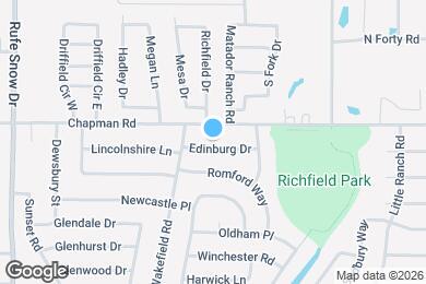 Map image of the property - 7117 Edinburg Dr
