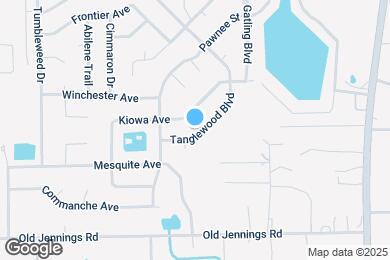 Map image of the property - 2835 Tanglewood Blvd