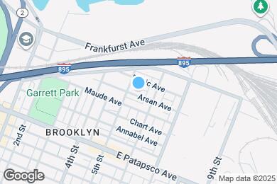 Map image of the property - 514 Arsan Ave