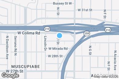 Map image of the property - 2907 N I St