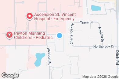 Map image of the property - Turtle Creek - Indianapolis