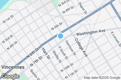 Map image of the property - 820 N 7th St