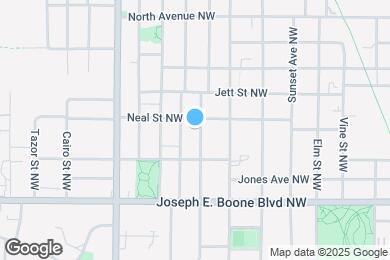 Map image of the property - 416 Andrew J Hairston PL NW