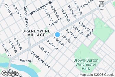 Map image of the property - 17 E 24th St
