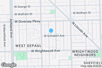 Map image of the property - 1320 W Schubert Ave