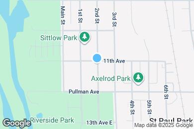 Map image of the property - 1134 2nd Street