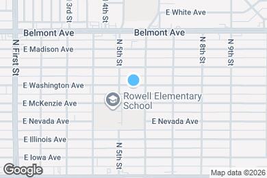 Map image of the property - 3534 E Washington Ave