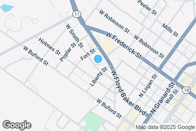 Map image of the property - 604 W Smith St
