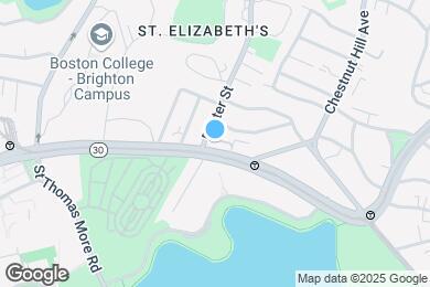 Map image of the property - 2021 Commonwealth Ave