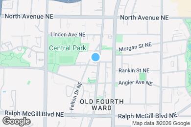 Map image of the property - 494 Parkway Dr NE