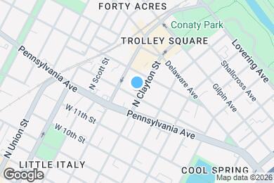 Map image of the property - 1307 N Clayton St