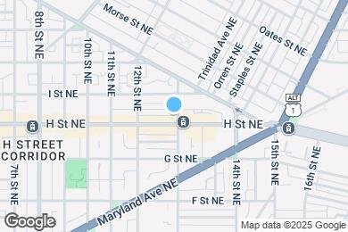 Map image of the property - 808 13th St NE