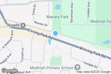 Map image of the property - Roselle Station Apartments