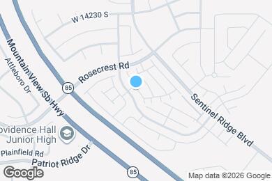 Map image of the property - 14414 S Ferndale Way