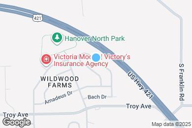 Map image of the property - 2832 Wolfgang Way