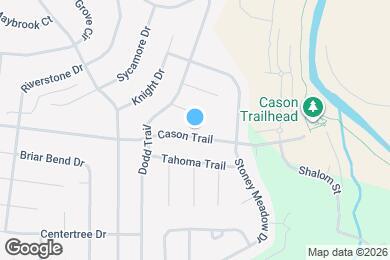 Map image of the property - 1230 Cason Trail