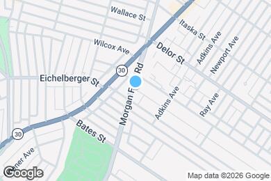 Map image of the property - 5222 Morganford Rd
