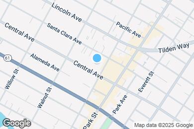 Map image of the property - 2257 Central Ave
