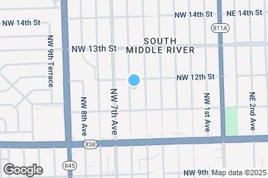 Map image of the property - 1134 NW 6th Ave
