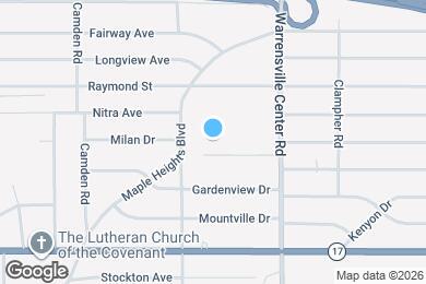 Map image of the property - 20008 Clare Ave
