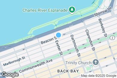 Map image of the property - 293 Beacon St