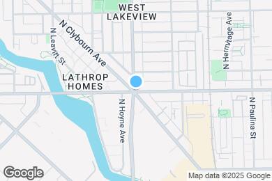 Map image of the property - 1998 W Diversey Pkwy