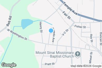 Map image of the property - 43 Domineck St
