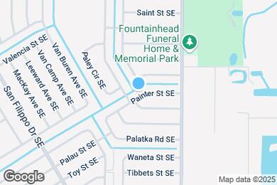 Map image of the property - 1623 Painter St SE