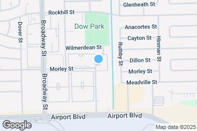 Map image of the property - 8801 Glencrest Apartments