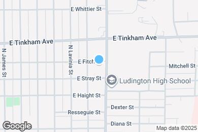 Map image of the property - 505 N Washington Ave