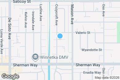 Map image of the property - 20550 Leadwell St