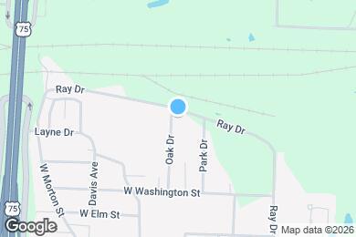 Map image of the property - 1228 Oak Dr